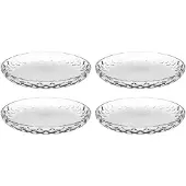Leonardo Dessertbord Optic 18 cm (Set van 4)