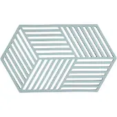 Zone Denmark Hexagon pannenonderzetter groot Fog blue