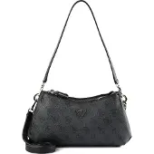 GUESS Schoudertas 'Noelle II' goud / antraciet / zwart