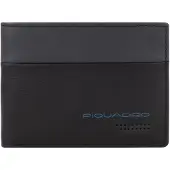 Piquadro Urban Portemonnee RFID Leer 13 cm zwart