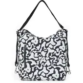 Mandarina Duck Schoudertas 'Hunter Moire' zwart / wit