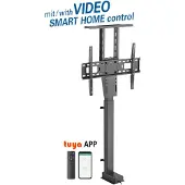 My Wall HP63-2L TV-liftbeugel 94,0 cm (37) - 165,1 cm (65) In hoogte verstelbaar, Met elektromotor, Gemotoriseerd, Staand, Besturing via app Met