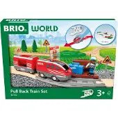 BRIO Pullback Trein Set - 28dlg.