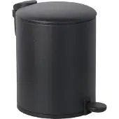 PRACTO Home pedaalemmer zwart mat - Soft Close - 5 L