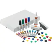 Nobo Move And Meet Whiteboard Accessories Kit Transparant Kinderen
