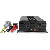 Nedis Auto Omvormer 2000W – 24V / 230V – 2x Stopcontact + USB-A & USB-C – Zuivere Sinusgolf – Schroefaansluiting – Spanningsomvormer
