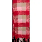 Superdry Sjaal beige / donkerbeige / rosa / rood