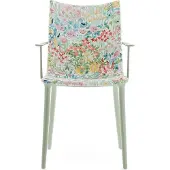 Kartell H.H.H. Stoel Bekleed Stof Mustard|Ink-Ochre