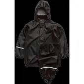 CeLaVi Regenkleding - PU - Zwart - - 150 - Regenkleding