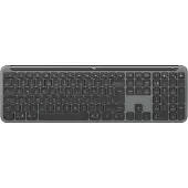 Logitech Signature Slim K950, Volledige grootte (100%), Draadloos, RF draadloos + Bluetooth, Membraantoetsen, QWERTY-indeling, Grafietkleur