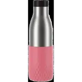 Tefal Bludrop Sleeve Drinkfles Inox & Silicone - 0,5L - Koraal