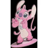 Craft Buddy Crystal Art Xl Buddy Angel Caxlbd Roze