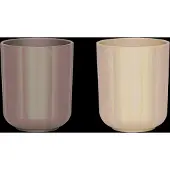 OYOY Pullo beker 2-pack Taupe-vanilla