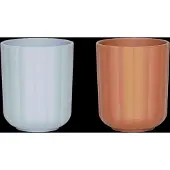 OYOY Pullo beker 2-pack Caramel-ice blue