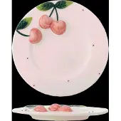 Bloomingville Berrie borden roze set van 6 stuks