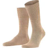 Falke Airport sokken beige gemeleerd