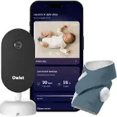 Owlet Dream Duo: Elektronische oppasapparaat, camera en pulsoximeter, blauwe set