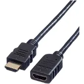 Value HDMI High Speed Cable met Ethernet M-F, 3 m