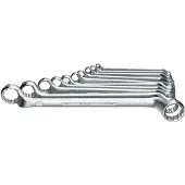Gedore set dubbele ringsleutels, 10-delig, 6-27 mm, artikelnummer 2-10