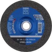 PFERD TOOLS EH 180-2,5 SG STEELOX 61323223 Doorslijpschijf gebogen 180 mm 25 stuk(s) RVS, Staal
