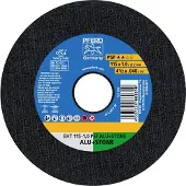 PFERD TOOLS EHT 115-1,0 PSF ALU+STONE 61818010 Doorslijpschijf recht 115 mm 25 stuk(s) Aluminium, Non-ferrometaal, Titanium, Titaniumlegering, Gietijzer,