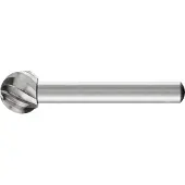 PFERD TOOLS 22420516 Freesstift HSS Bol 12 mm Lengte 51 mm Afmeting, Ø 12 mm Werklengte 10 mm Schachtdiameter 6 mm 1 stuks