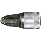 Stahlwille 44 P 4 SCHRAUBENDREHEREINSATZ 1/4 ZOLL 01290004 1/4 (6,3 mm) Schroevendraaierdop PH 4 1/4 (6,3 mm)