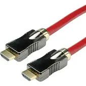 Roline HDMI 8K (7680 x 4320) Ultra HD Cable met Ethernet, M/M, rood, 3 m