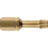 Metabo 628509000 TX-bit Aandrijving: 1/4 (6,3 mm) Uitvoering: TX TX 20 25 mm