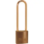 Kasp K12030L70BD Hangslot 30 mm Goud-geel Sleutelslot