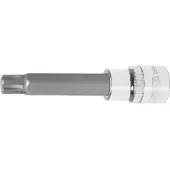 Ks Tools CHROMEplus, doppen, 1/2 inch, metrisch, 1 stuk, M8, chroom-vanadiumstaal