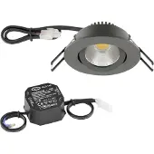 EVN PC20N91602 PC20N91602 LED-inbouwlamp LED LED vast ingebouwd 8.4 W Antraciet
