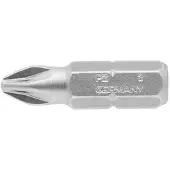 Weidmuller 2748190000 BIT C 6,3 PZ2X25 Kruis-bit Aandrijving: 1/4 (6,3 mm) Uitvoering: Kruiskop Pozidriv PZ 2
