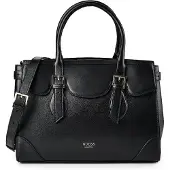 GUESS Schoudertas 'Sac Bandoulière Diana Maxi Satchel Black' zwart