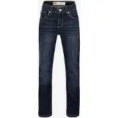 Levi's Kids 511 slim fit jeans rushmore Blauw Jongens Stretchdenim Effen - maat 128