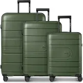 Redolz Kofferset 'Essentials 11' donkergroen