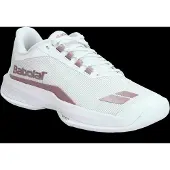 Babolat Tennisschoen Women Jet Tere 2 All Court White/Silver/Sky Blue-Schoenmaat 38