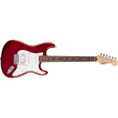 Fender Standard Stratocaster HSS LRL White Pickguard Candy Cola