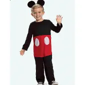 Disguise DISNEY - PRESCHOOL CG MICKEY & FRIENDS, Mickey kostuum Classic, Maat S (5 - 6 jaar), Jongens