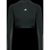 Adidas Functioneel shirt 'Hyperglam' zwart / wit