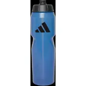 Adidas Drinkfles neonblauw / zwart