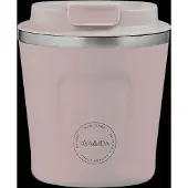 Aya & Ida AYA&IDA - CUP2GO - koffiebeker - coffee to go - reisbeker - meenemen - 240ml - Cream Beige NIEUW