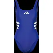 Adidas Sportbadpak '3-Stripes U-back' royal blue/koningsblauw / wit