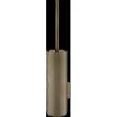 Blomus Modo Rof wandbevestigde toiletborstel Messing, Ø8,5x49 cm