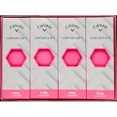 Callaway Supersoft 2025 Matte Pink Basic 12 Golfbal