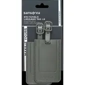 Samsonite TA Revolution Rectangle adreslabel X2 green
