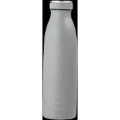 Aya & Ida - Drinking Bottle - Thermosfles - waterfles - 500ml - LIGHT GREY