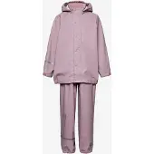 CeLaVi Regenkleding m. Bretellen - PU - Mauve Shadow - - 100 - Regenkleding