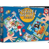 Educa - Puzzle Battle Junior Animals - (80-20116)
