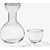 Form & Refine Pinho karaf en glas set Helder